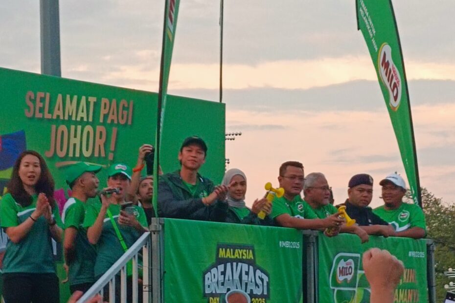 MILO Breakfast Run 2025 Johor - special guest