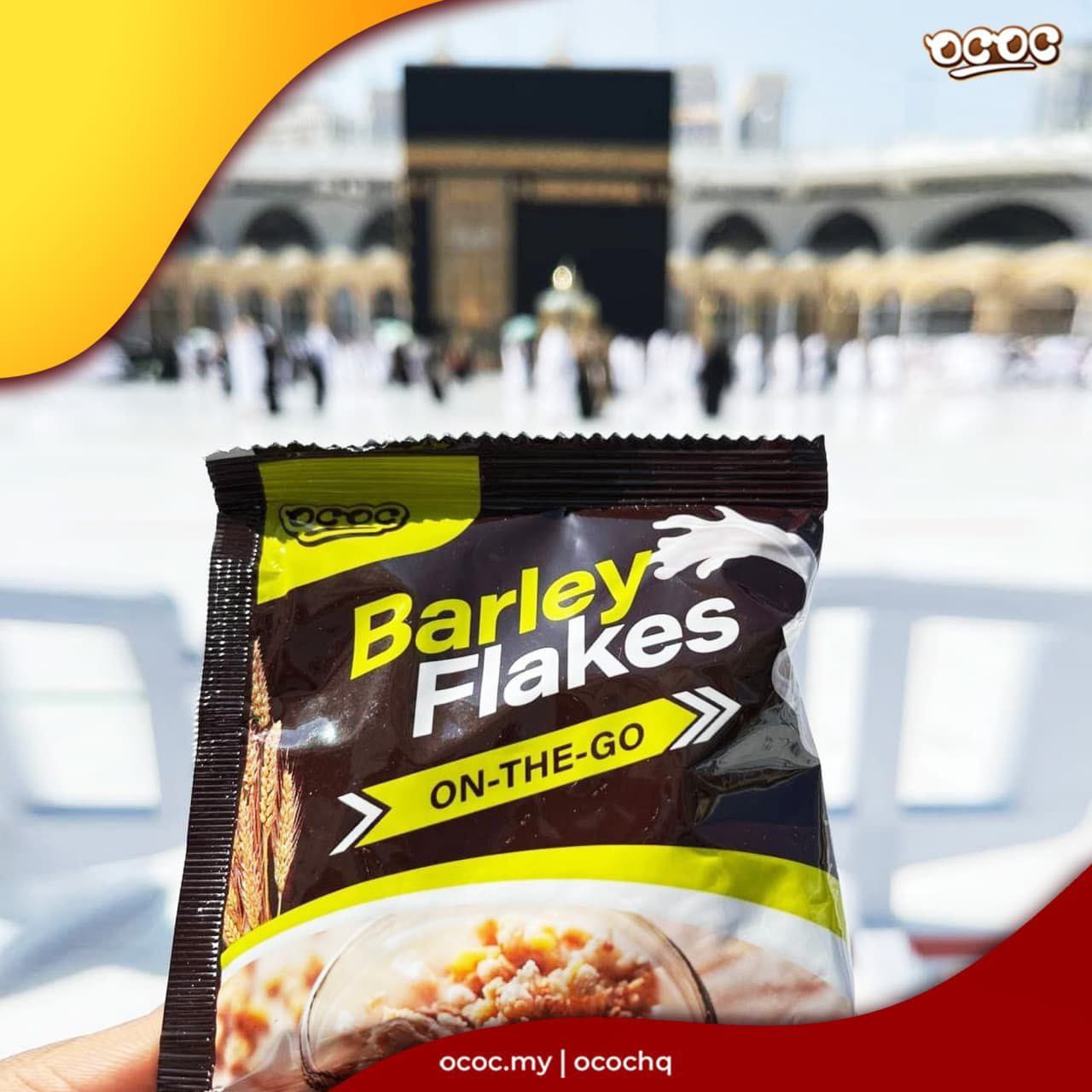 Cocodrinks.my - OCOC Barley Flakes Sarapan Rendah GI, Kenyang sesuai untuk beribadah