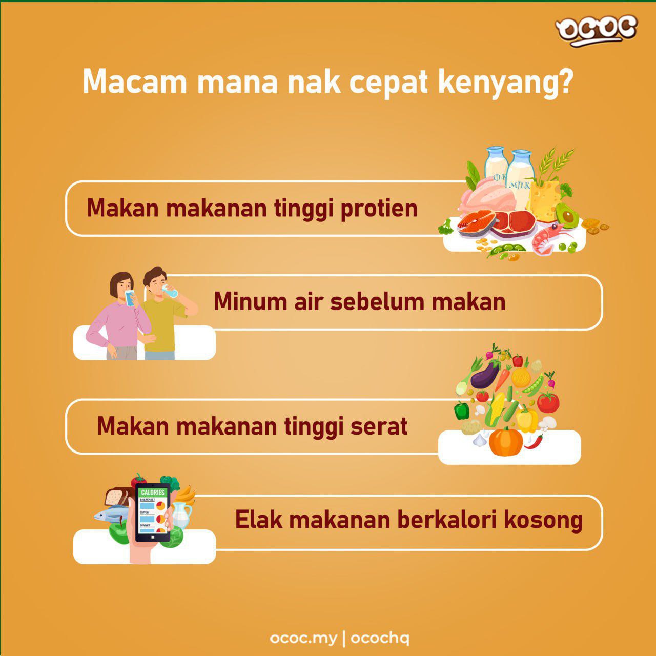 Cocodrinks.my - OCOC MCT Oil Dr. Rizal, macam mana nak cepat kenyang