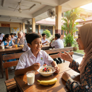 Imej mengenai Sarapan Rendah GI Kunci Anak Bertenaga Sepanjang Hari 1