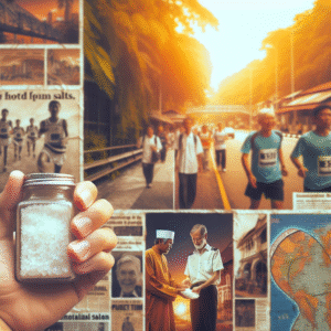 Image about Punca 'Cramp' Kaki Semasa Marathon & Cara Elak (Garam Celtic)