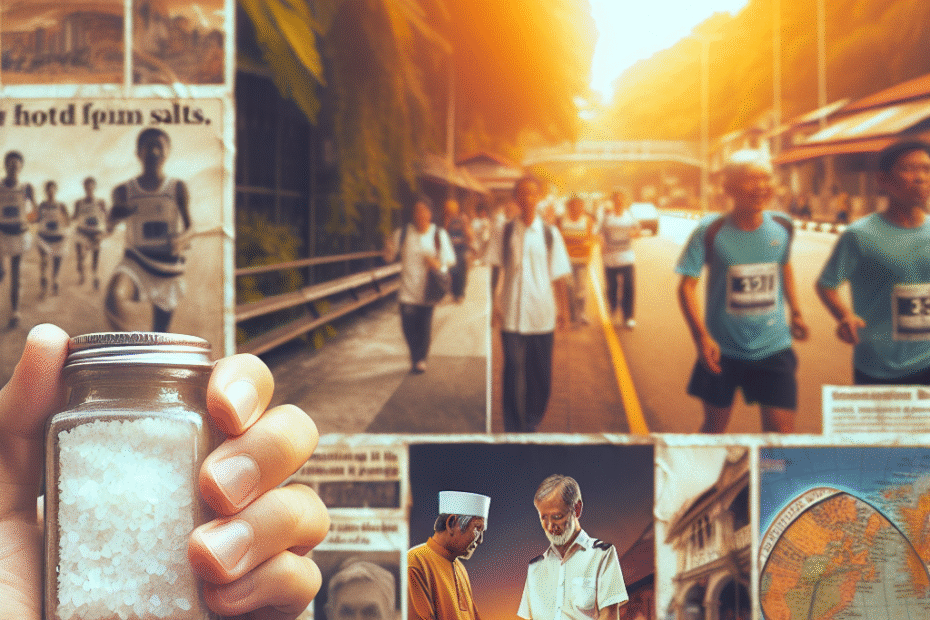 Image about Punca 'Cramp' Kaki Semasa Marathon & Cara Elak (Garam Celtic)